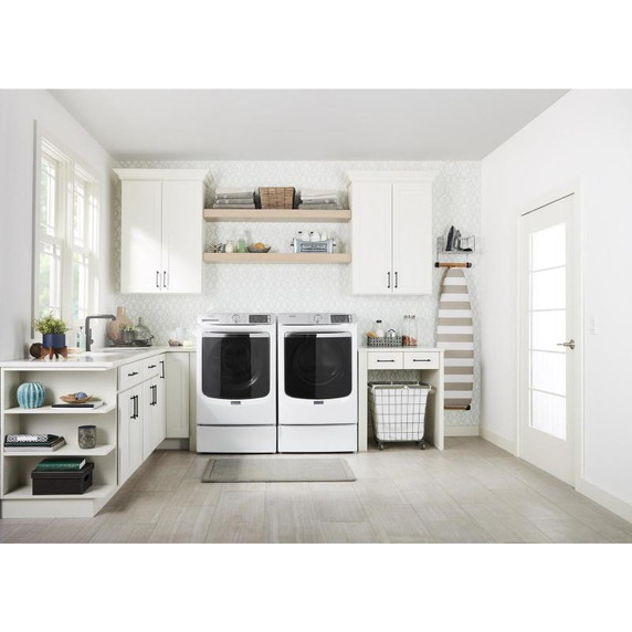 Maytag® Front Load Gas Dryer with Extra Power and Advanced Moisture Sensing with industry-exclusive extra moisture sensor - 7.3 cu. ft. MGD8630HW