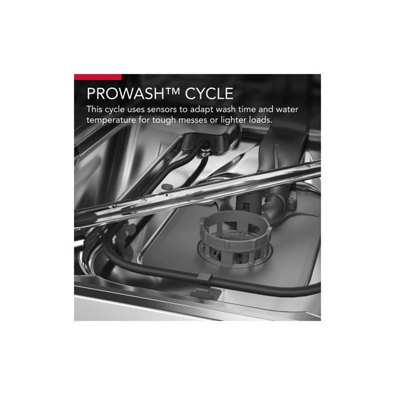 Kitchenaid® 39 dBA Dishwasher in PrintShield™ Finish with Third Level Utensil Rack KDFE204KBS Kitchenaid® 39 dBA Dishwasher in PrintShield™ Finish with Third Level Utensil Rack KDFE204KBS