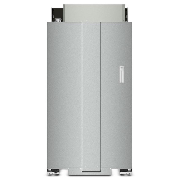Kitchenaid® 25.5 Cu Ft. 42" Built-In Side-by-Side Refrigerator with PrintShield™ Finish KBSN702MBS
