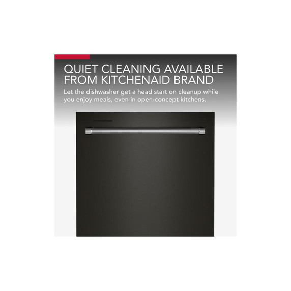 KitchenAid® 39 dBA Dishwasher in PrintShield™ Finish with Third Level Utensil Rack KDTE204KBS KitchenAid® 39 dBA Dishwasher in PrintShield™ Finish with Third Level Utensil Rack KDTE204KBS
