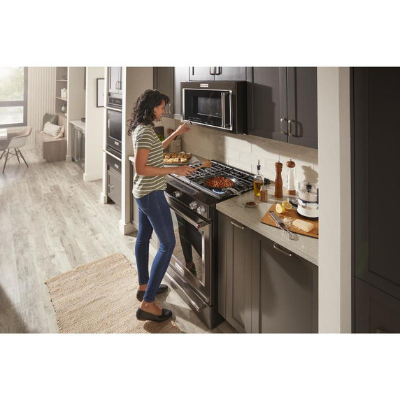Kitchenaid® 30'' Slow Cook Warming Drawer with PrintShield™ Finish KOWT100EBS
