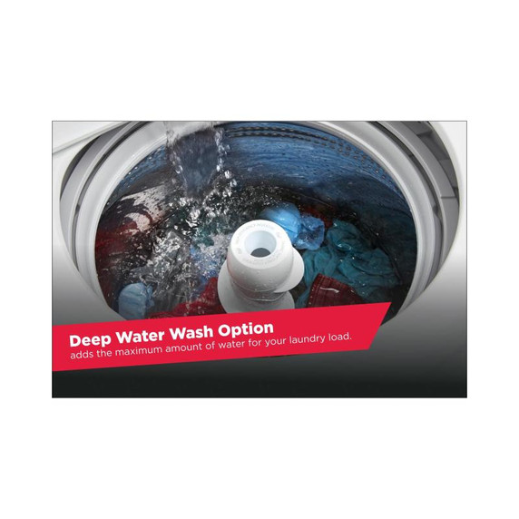 Amana® 4.4 cu. ft. Top-Load Washer with High Efficiency Agitator NTW4519JW