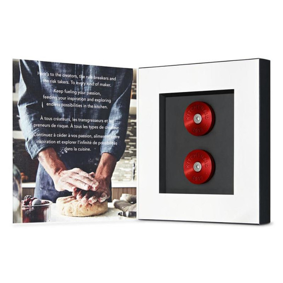 KITCHENAID MEDALLION SET - RED ONO W11368841RE