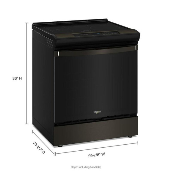 Whirlpool® 30-inch Induction Range with No Preheat Air Fry WSIS5030RZ