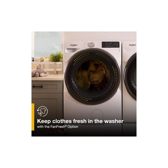 Whirlpool® 5.8 cu. ft. I.E.C. Smart Front Load ENERGY STAR® Certified Washer with FreshFlow™ Vent System and AI Intelligent Wash WFW6720RU