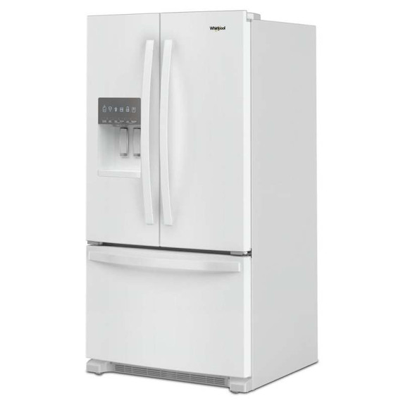 Whirlpool® 36-Inch Wide French Door Bottom Mount Refrigerator - 25 cu. ft. WRFF3436RW