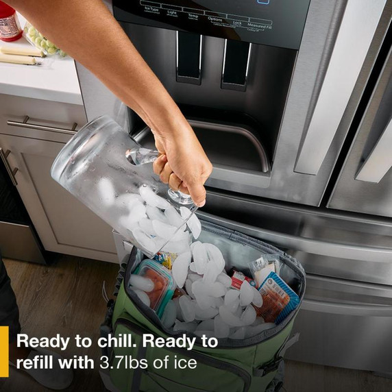 Whirlpool® 36-Inch Wide French Door Bottom Mount Refrigerator - 25 cu. ft. WRMF3636RZ