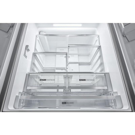 Whirlpool® 36-Inch French Door Refrigerator with Ice Maker - 31 cu. ft. WRFF3136SZ