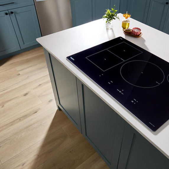 Whirlpool® 36" Intelligent Induction Cooktop with Temp Cook™ Technology and WipeClean™ Coating WCIT7536SB
