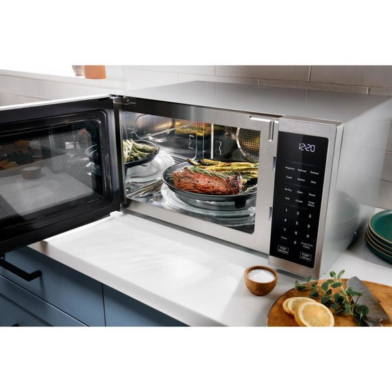 Whirlpool® 1.0 cu. ft. Stainless Steel All-In-One Multifunctional Countertop Microwave With Air Fry - 900 watt WMCS5522RS