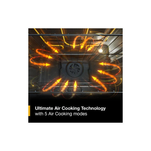 Whirlpool® 30-Inch Electric Range with Air Cooking Technology and No Preheat Air Fry YWFES7030SZ