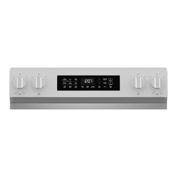 Maytag® 30-Inch Wide Freestanding Electric Range with Grill Mode and No Preheat Air Fry - 5.3 Cu. Ft. YMFES7030SZ