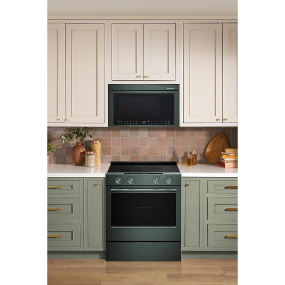 Kitchenaid® 5.3 Cu. Ft. Slide-in Electric Range with Two Even-Heat™ Hyper Elements and Convection Cooking Modes YKSES530SJP