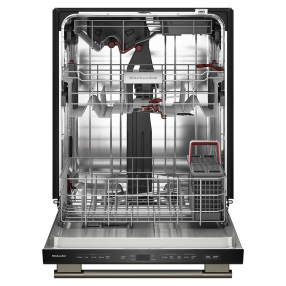 Kitchenaid® 360° Max Jets™ Third Rack Dishwasher with ProDry™ System, 44 dBA KDTS424SBE