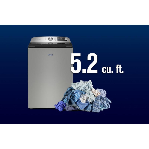 Maytag® 6.0 Cu. Ft. Pet Pro Top Load Agitator Washer with Extra Power and Sanitize Cycle with Oxi MTW7205RR