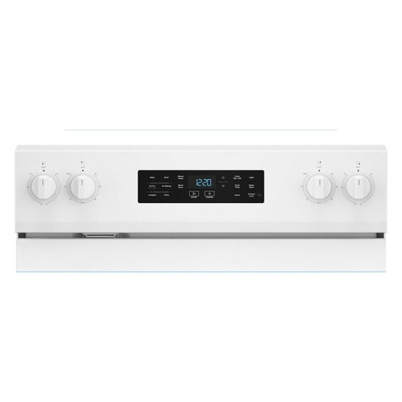 Whirlpool® 30-inch Electric Range with Air Cooking Technology YWFES4530SW Whirlpool® 30-inch Electric Range with Air Cooking Technology YWFES4530SW