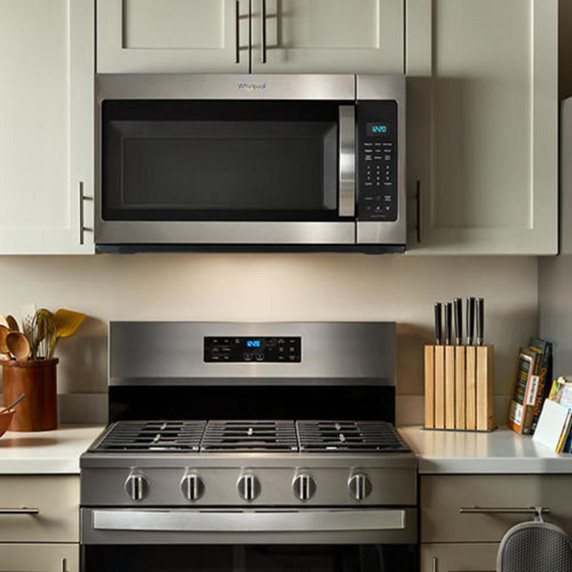 Whirlpool® 1.9 cu ft. Over the Range Microwave with Sensor Cooking Technology - 900 Watts YWMMS3230SW