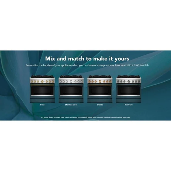Kitchenaid® 36-Inch 6 Burner Commercial-Style Dual Fuel Range with No Preheat Air Fry Mode KFDS936SAG