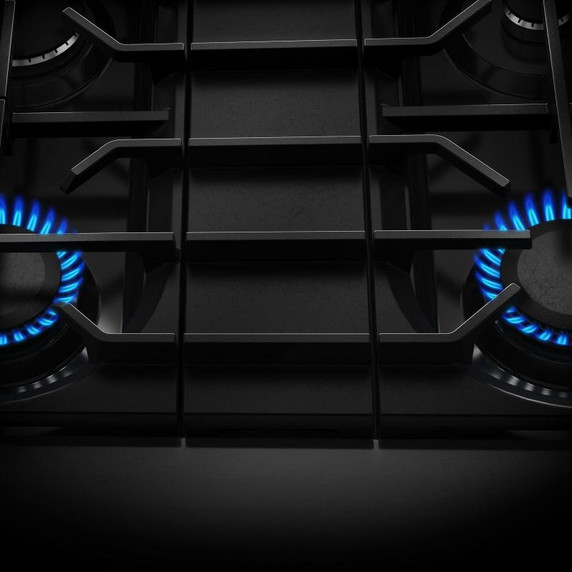 Kitchenaid® 30-Inch 4 Burner Commercial-Style Dual Fuel Range with No Preheat Air Fry Mode KFDS930SDC