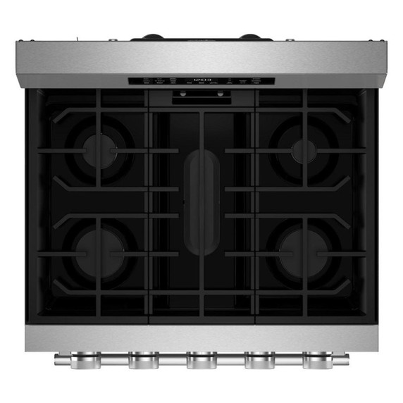 Kitchenaid® 5.0 Cu. Ft. Smart Freestanding Gas Range with Convection Cooking Modes KFGS330TPS
