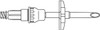 B BRAUN 412023 NEEDLE-FREE DISPENSING PINS