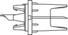 B BRAUN N7995 ADDEASE BINARY CONNECTORS