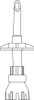 B BRAUN 413500 NEEDLE-FREE DISPENSING PINS