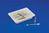 CARDINAL HEALTH 8881501236 MEDICAL SUPPLIES MONOJECT ALLERGY TRAYS WITH ATTACHED NEEDLE