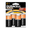 DURACELL MN1400R4ZX COPPERTOP ALKALINE RETAIL BATTERY WITH DURALOCK POWER PRESERVE TECHNOLOGY