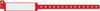 MEDICAL ID SOLUTIONS 244 INSERT VINYL WRISTBANDS