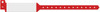 MEDICAL ID SOLUTIONS 3224 12" TRI-LAMINATE WRISTBAND - IMPRINTER