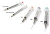 RETRACTABLE VANISHPOINT 11061 SAFETY SYRINGE WITH NEEDLE