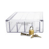 Clear Top Narcotic Box with Lock