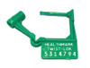 Green Tamper Evident Twist Lok Seal