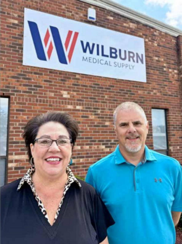 Team members Todd Aitken and Maria Mabe turned personal adversity into inspiration