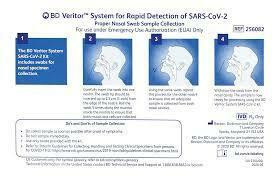 BD 256082 SARS-COV-2 Antigen Testing Cassettes for BD Veritor
