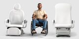 ADA compliance with medical exam chairs   - Wilburn Medical Supply 