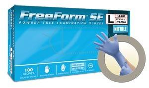 ANSELL MICROFLEX FREEFORMSE POWDER-FREE NITRILE EXAM GLOVES FFS-700-XL