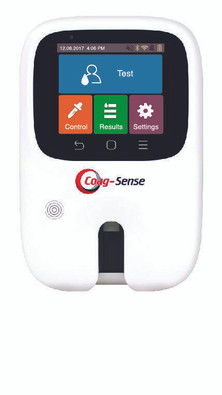 COAG-SENSE PT2 PT/INR SELF-TEST SYSTEM HOME USER METER BY COAGUSENSE 03P70-01