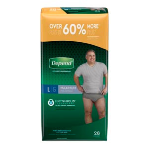 KIMBERLY-CLARK DEPEND 53745 PROTECTIVE UNDERWEAR