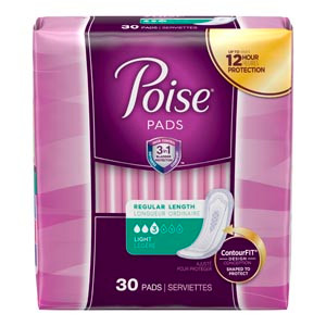 KIMBERLY-CLARK POISE 51668 PADS