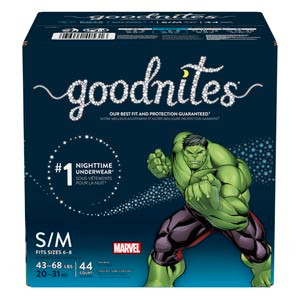 KIMBERLY-CLARK GOODNITES 40531 UNDERPANTS