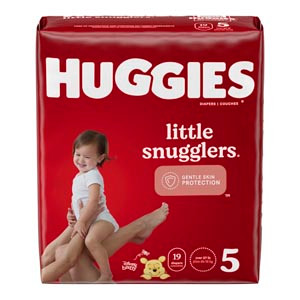 KIMBERLY-CLARK HUGGIES 49706 LITTLE SNUGGLERS DIAPERS