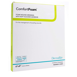 Dermarite Comfortfoam Non-Border Silicone Dressing 44680..