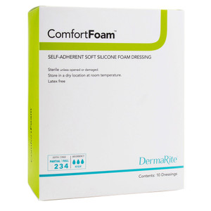 Dermarite Comfortfoam Non-Border Silicone Dressing 44450..