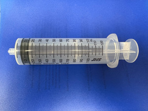 100 mL syringe or 100 cc  syringe sterile with luer lock connector JS-S00L JMS 551721050