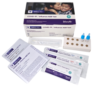 Well life Covid Flu Test Welllife Influenza A&B test kit WV01P0002