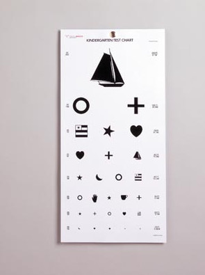TECH-MED 3052 EYE CHARTS