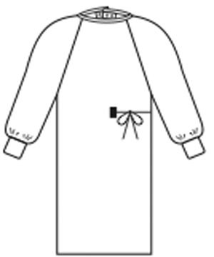 HALYARD 90042 STANDARD SURGICAL GOWNS