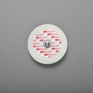 3M 2248-50 RED DOT PEDIATRIC MONITORING ELECTRODES WITH MICROPORE TAPE BACKING